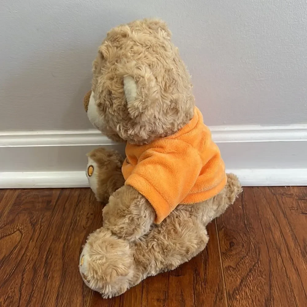 Best Made Toys Global Beige Teddy Bear Orange Shirt 10” Plush Toy Stuffed Animal - Picture 7 of 11